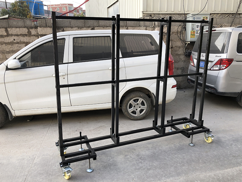 big slab quartz display rack