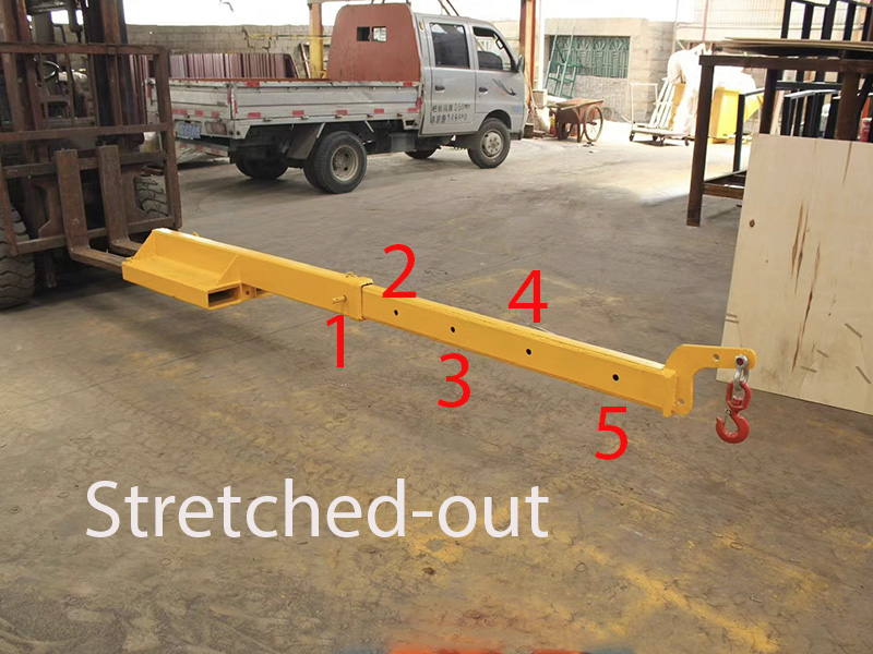 heavy duty cargo lifting boom