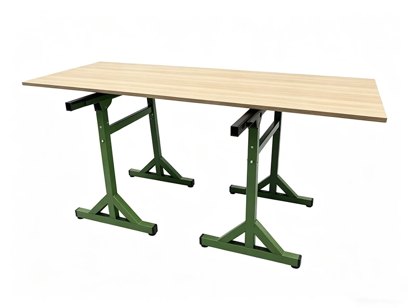 heavy-duty steel rack for stone cutting and fabrication 