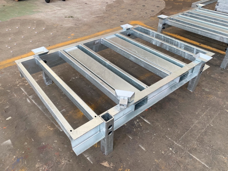 heavy-duty pallet for storage and loading of stone