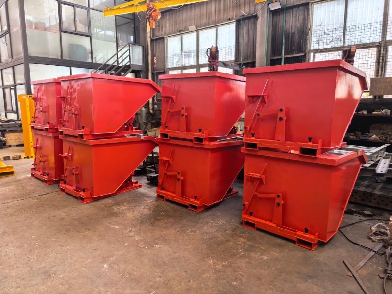 wholesale price forklift dump bin