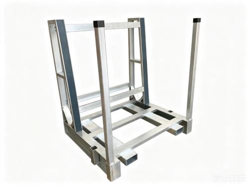 Forklift movable A-frame racks for stone slabs