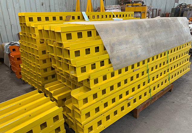 In-stock Huge Quantity Wholesale Price Stone Slab Storage Racks Rails Type Storage Frames Adjustable Size